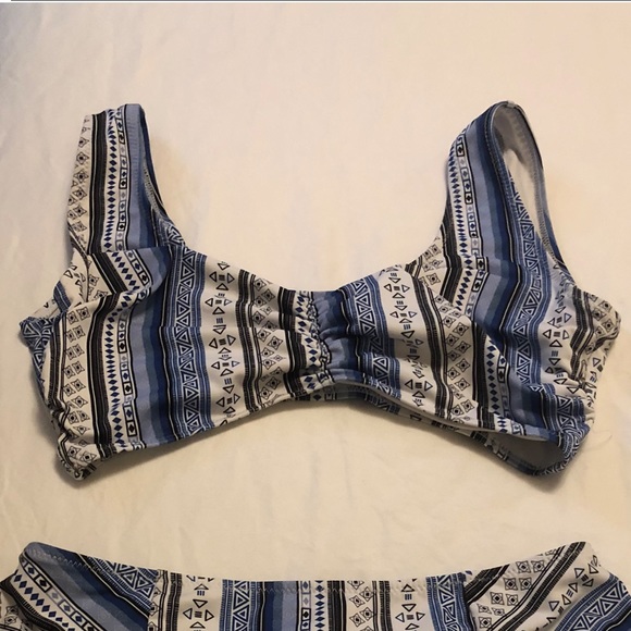 CUPSHE Blue swimsuit - Picture 4 of 7